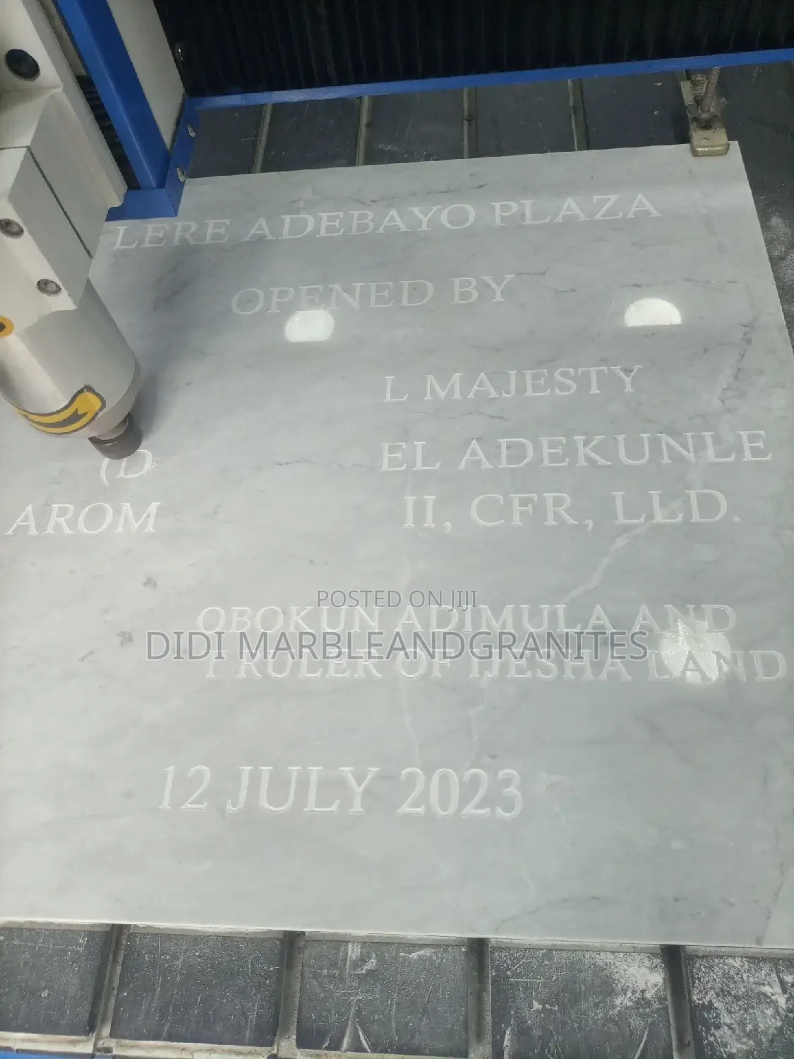 Marble Digital Engraving