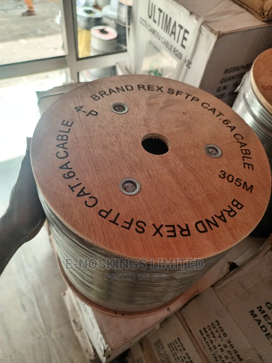 Cat6a Brand Rex SFTP by 305m