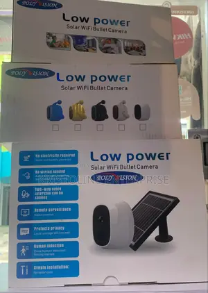 Low Power Solar Wi-Fi Bullet Camera
