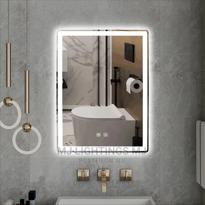 Led Light Bathroom Mirror Modern Switch
