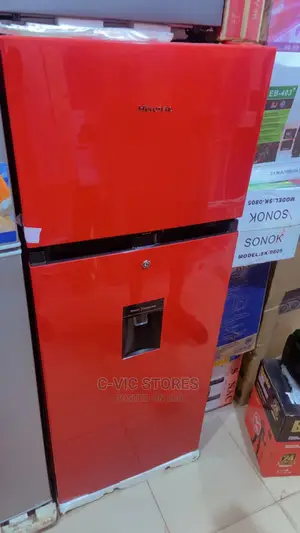 Hisense Ref 205drb (Red Colour) With Water Dispenser