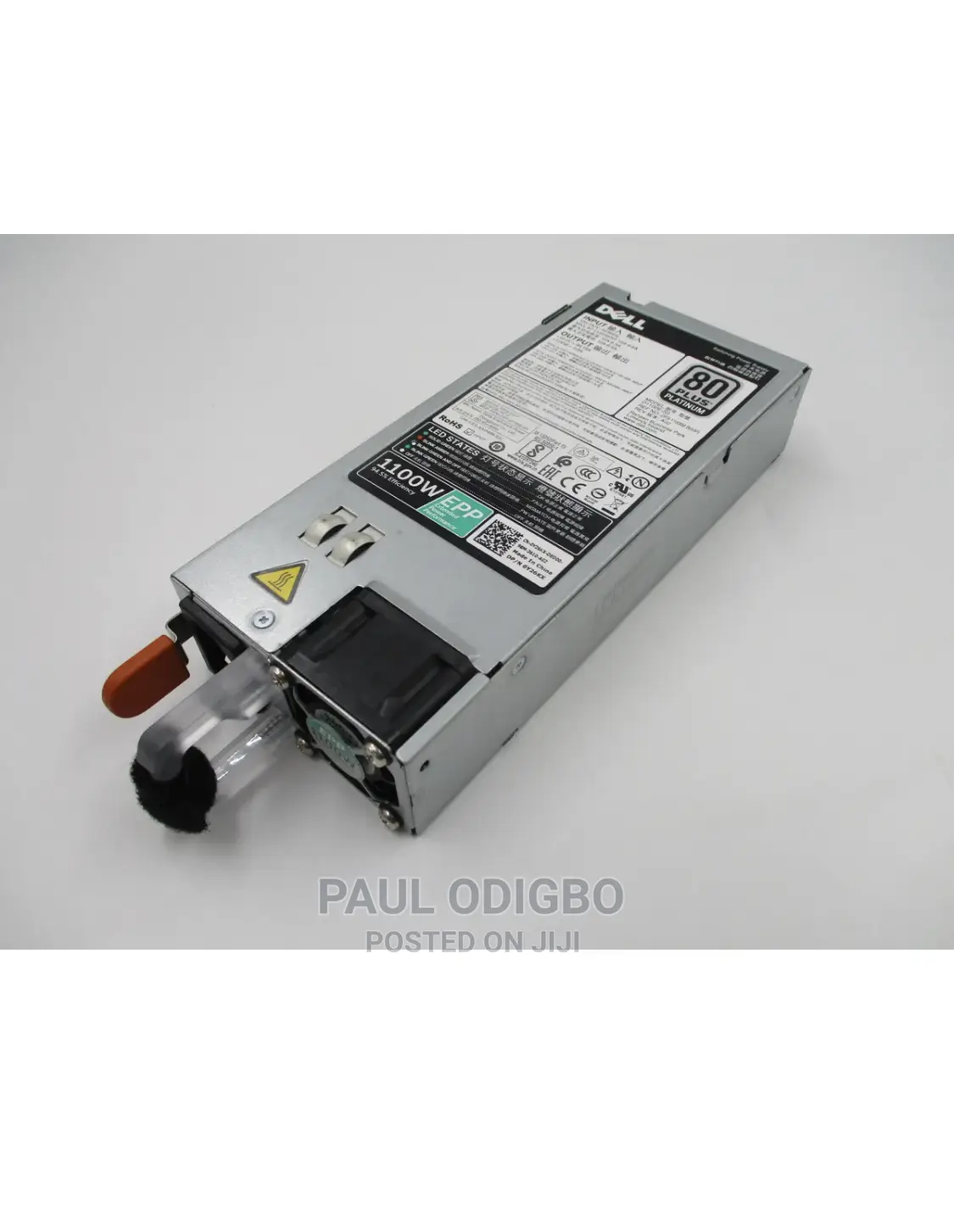 Dell Poweredge R740 1100W 80 Plus Platinum D1100e-S0 Power S