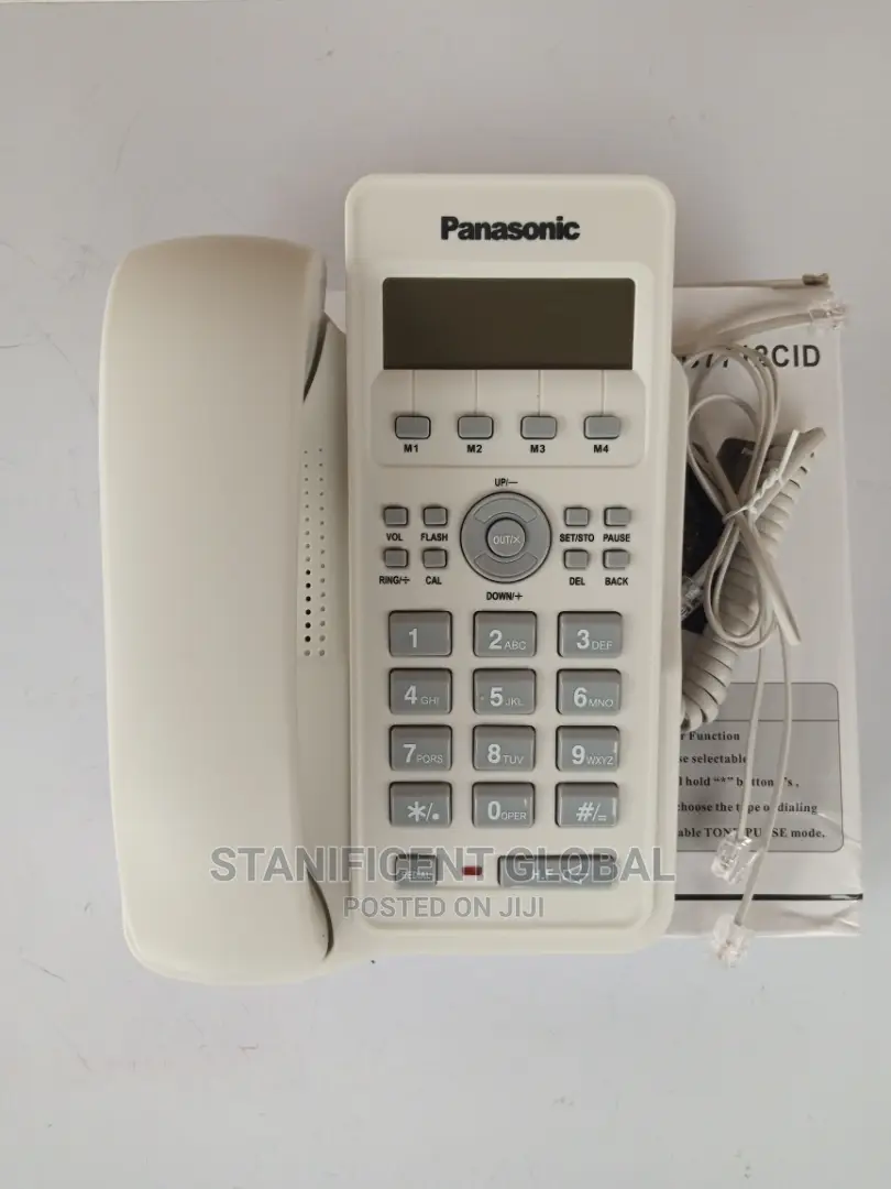 Panasonic Display Intercom Handset (Kx-tsc7712cid) (White)
