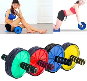 Imported Double Ab Wheel Exerciser