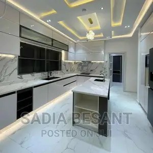 Luxury Kitchen Cabinet Design With Accessories