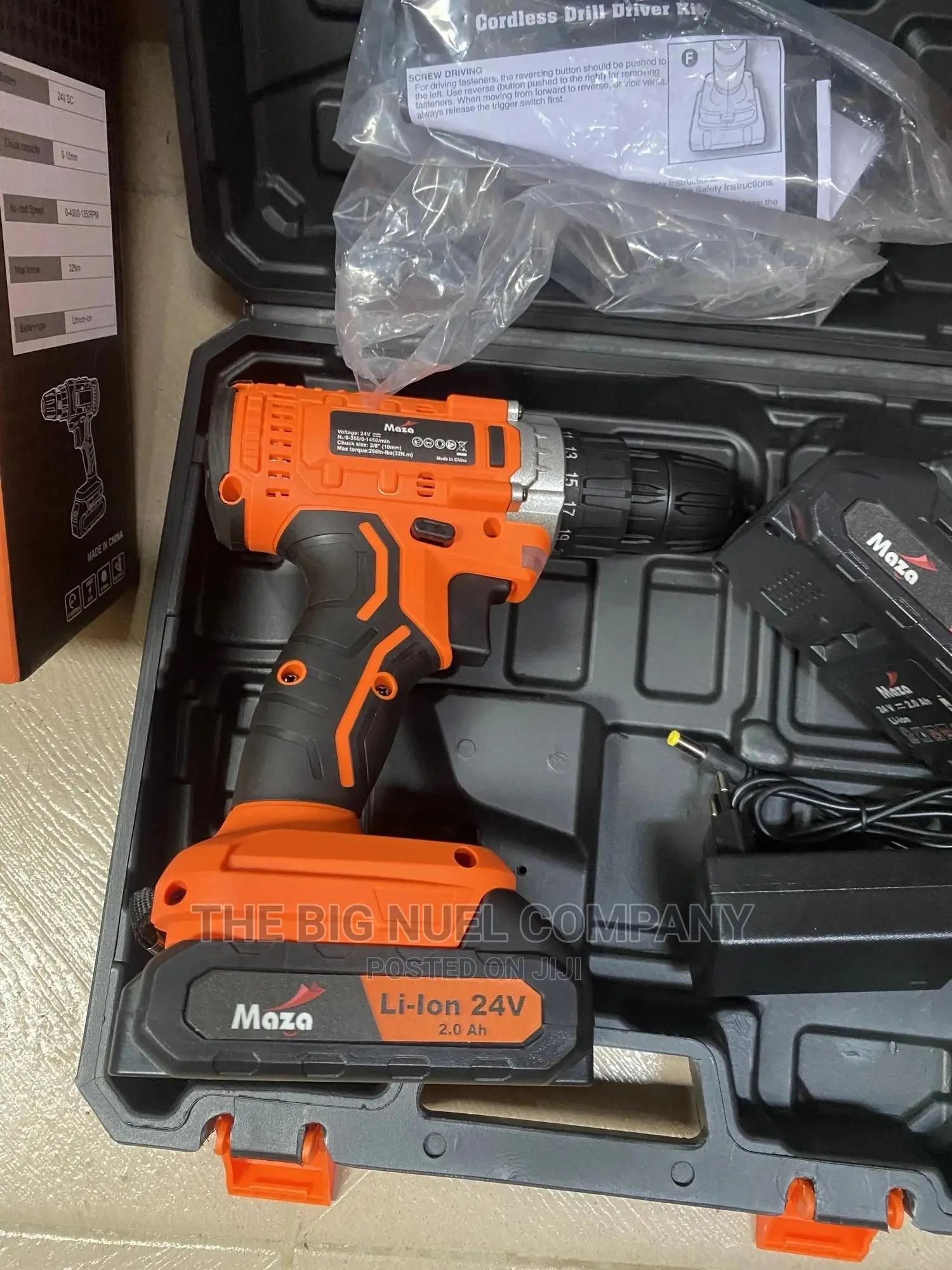 Cordless Drill Machine 24v Maza