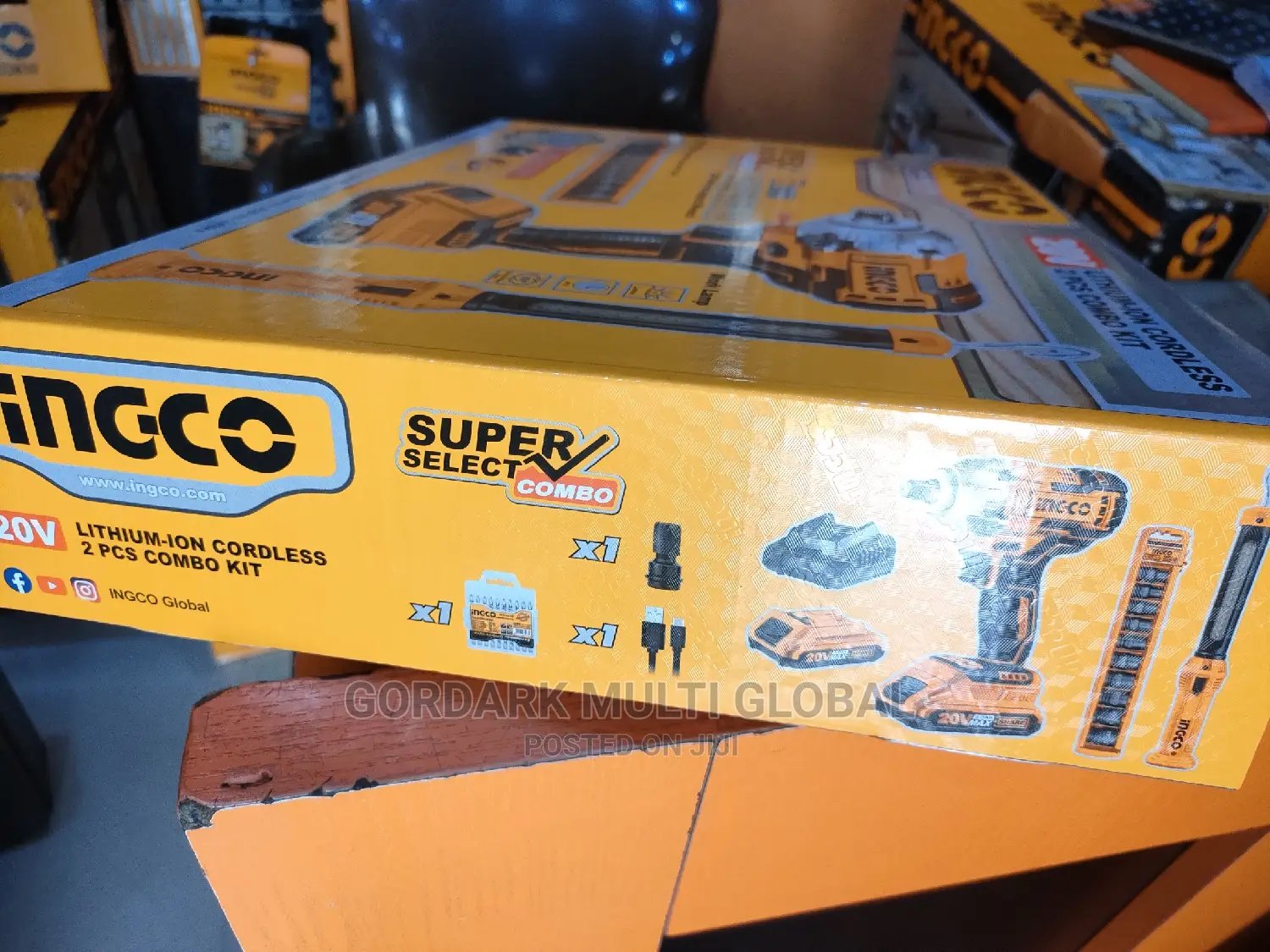 20v Cordless 2pcs Combo Kits