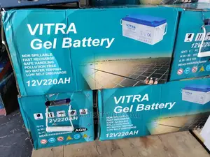 Vitra 220ah Dry Cell Solar Battery