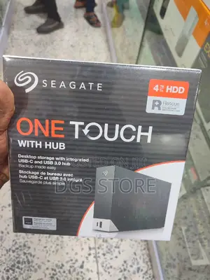 Seagate One Touch 4tb Desktop External With Hub