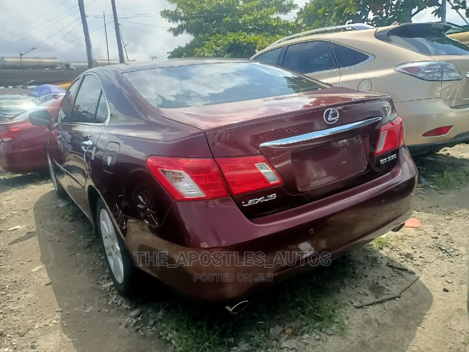Lexus ES 350 2008 Burgundy