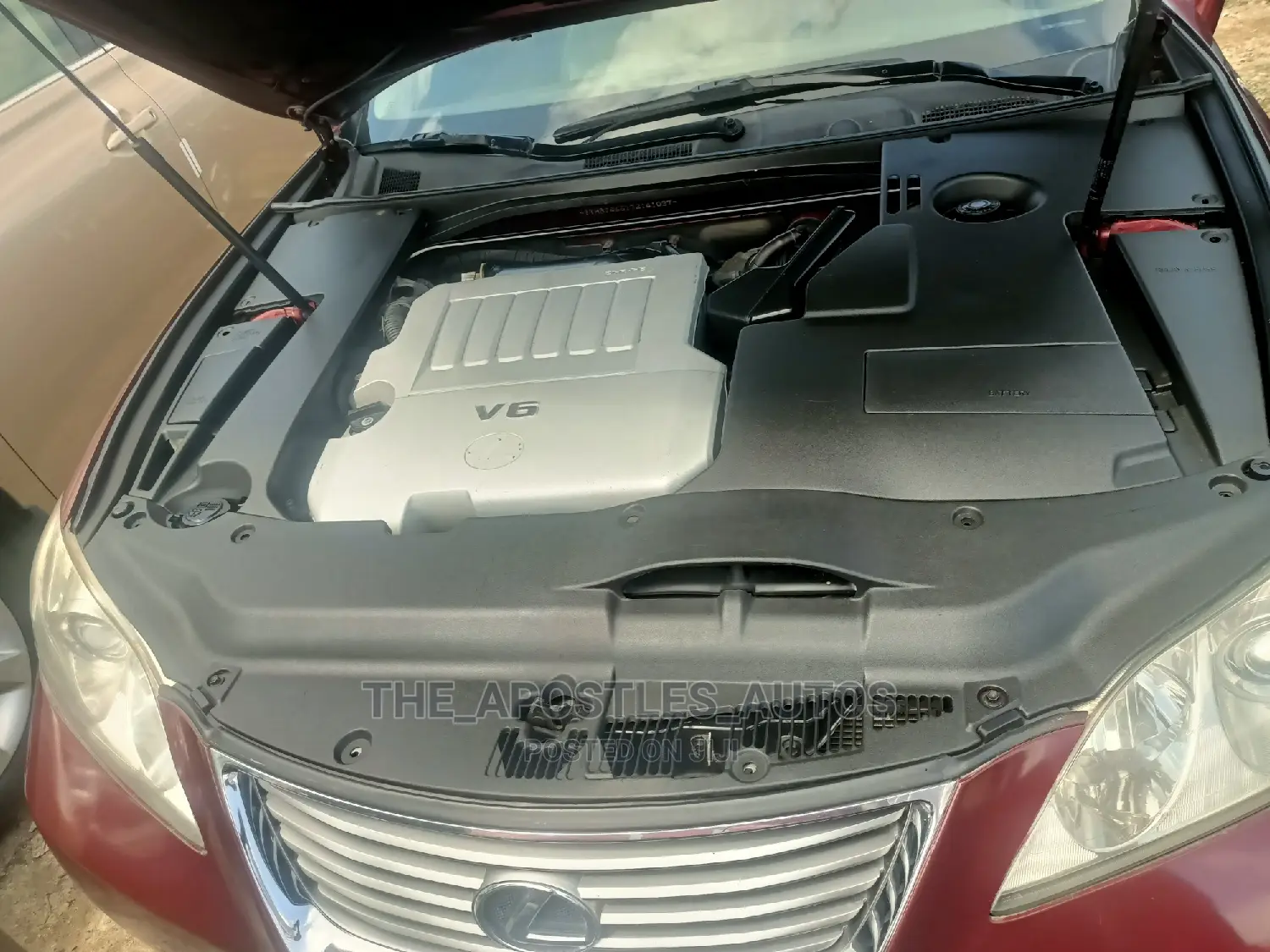 Lexus ES 350 2008 Burgundy
