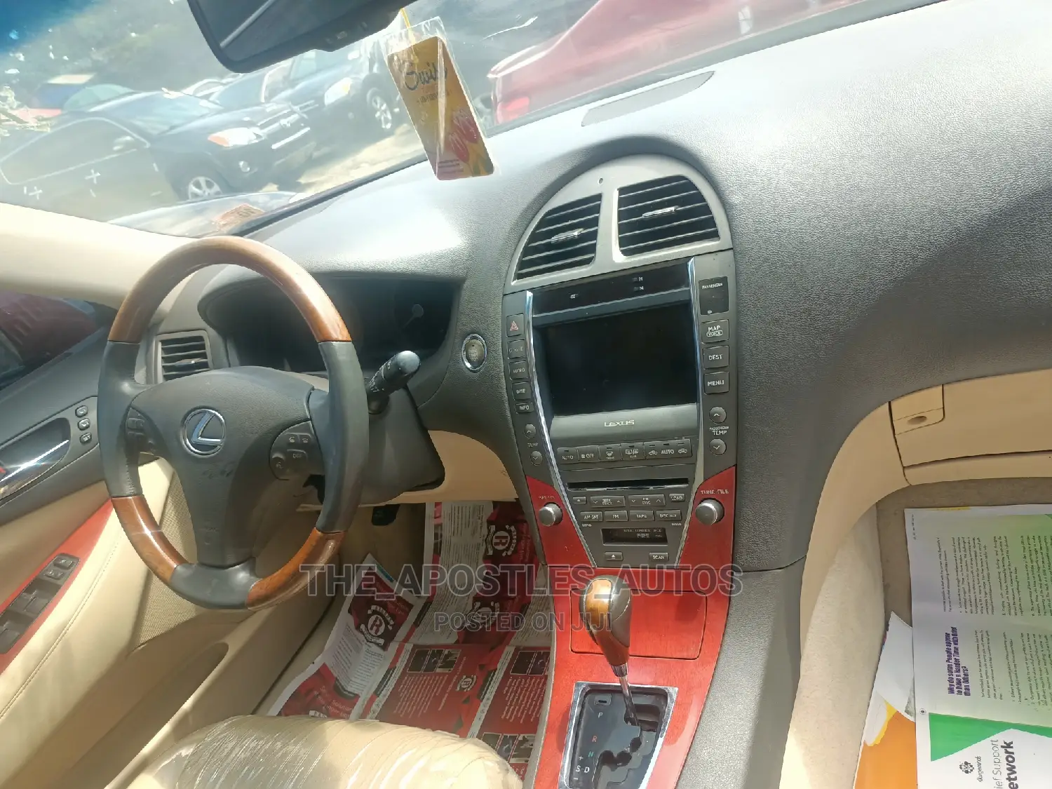 Lexus ES 350 2008 Burgundy