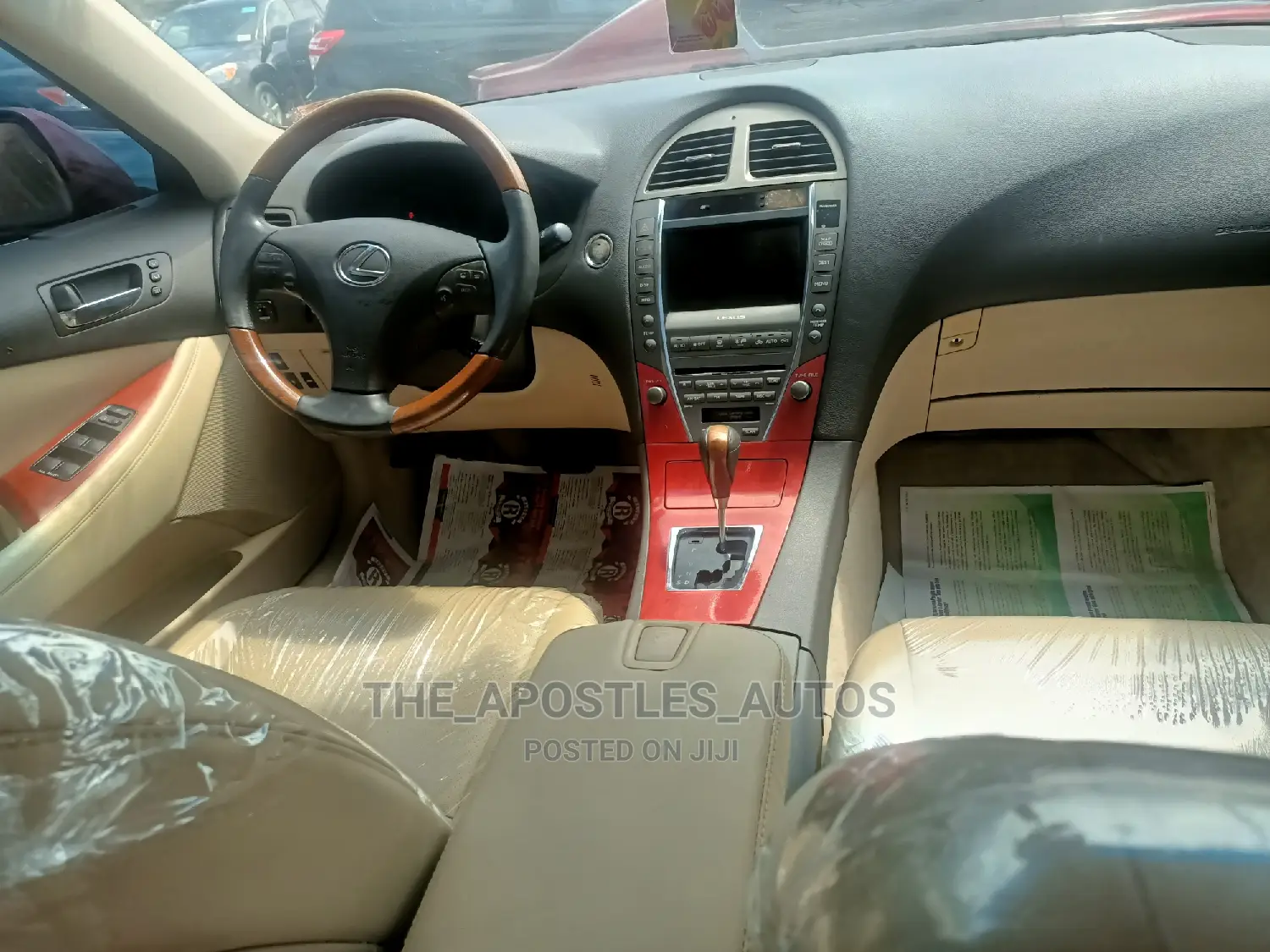 Lexus ES 350 2008 Burgundy