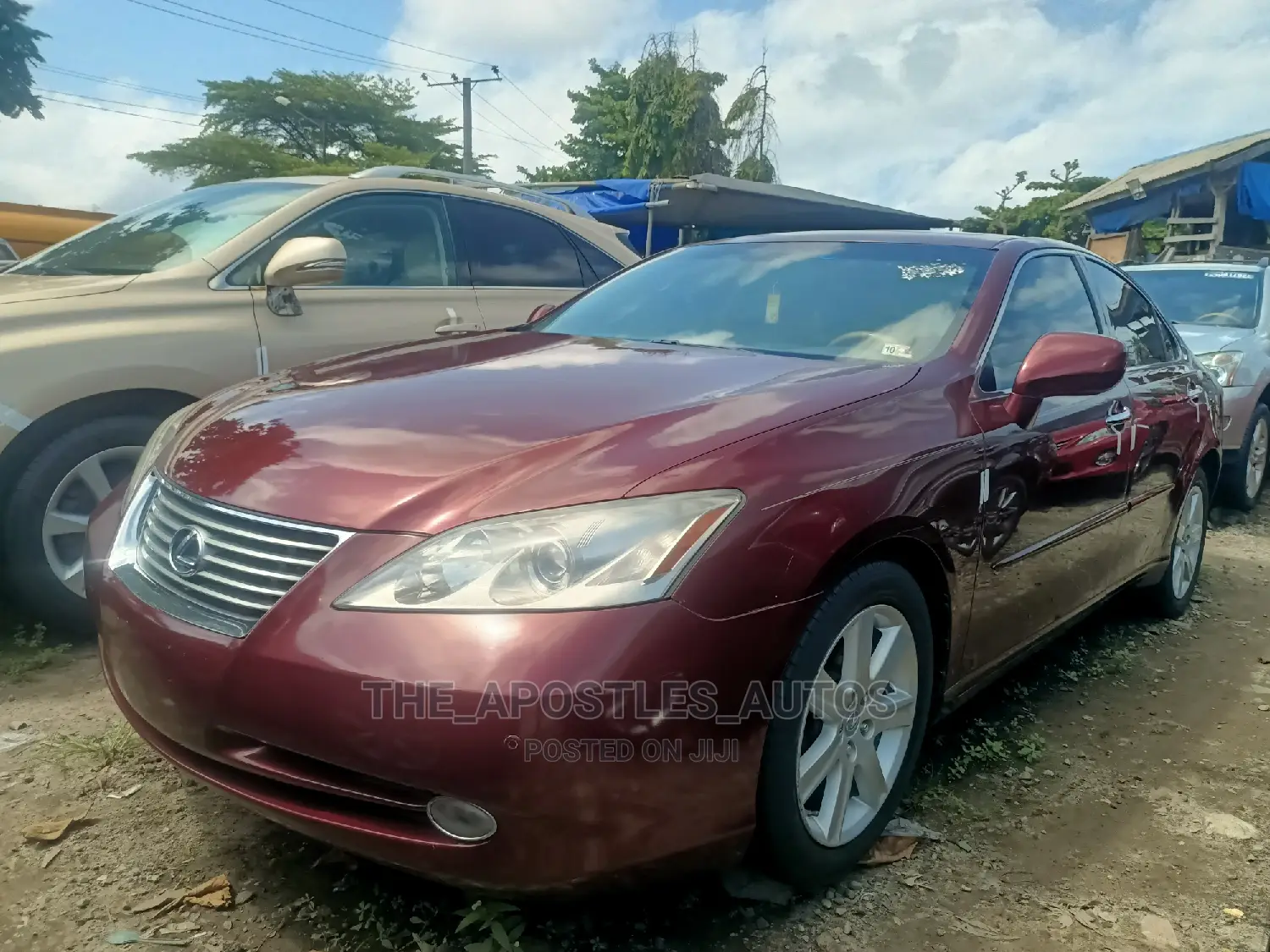 Lexus ES 350 2008 Burgundy
