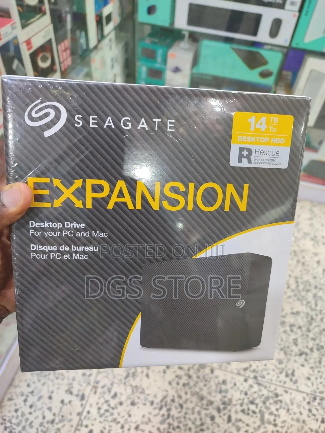 Seagate Expansion 14TB Desktop External Hard Drive