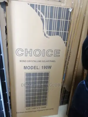 190watt Choice Solar Panel