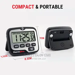 Thermopro TM01 Digital Clock / Cooking Timer.