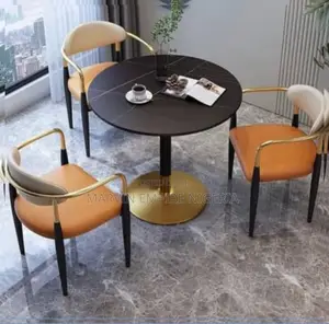 Round Table Dinning Set With 3 Chairs