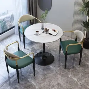 1 Dinner Set of a Table and 3 Chairs