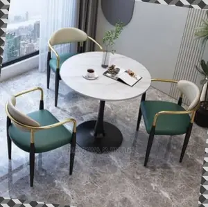 1 Dinner Set of a Table and 3 Chairs