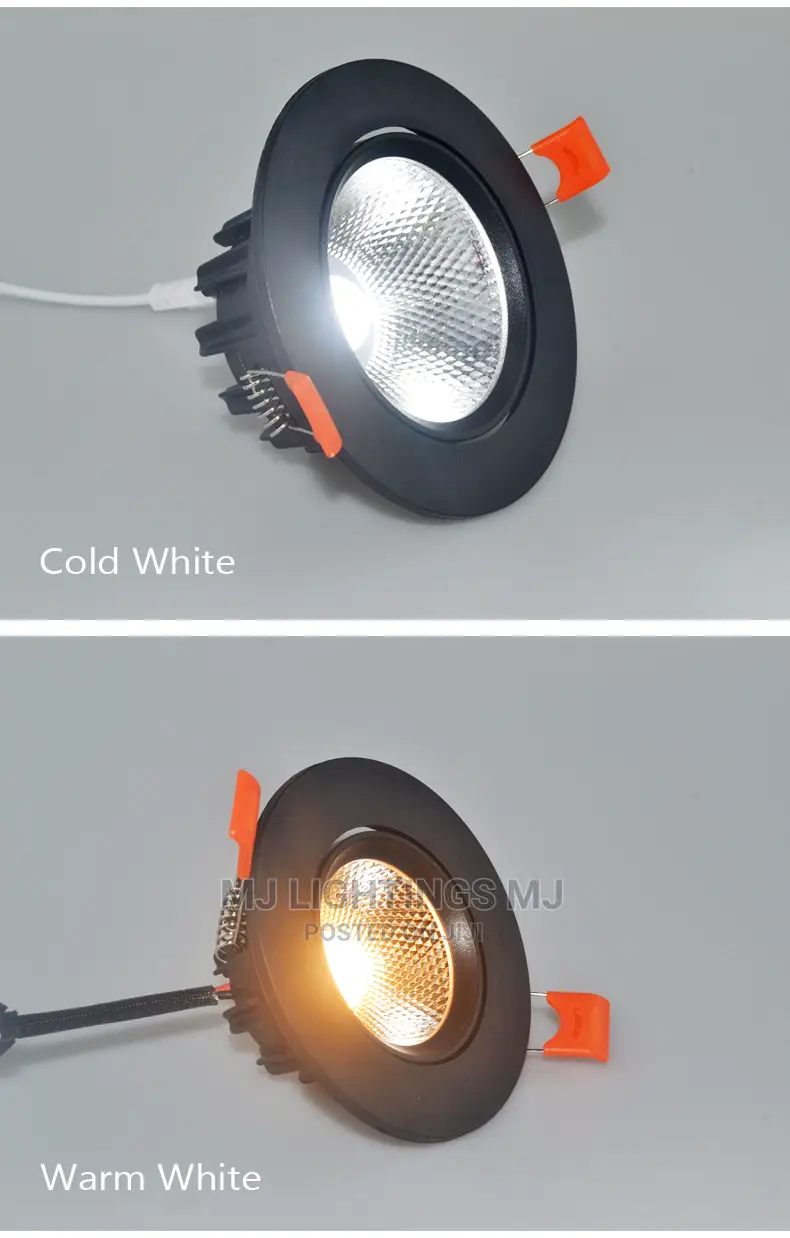 Round Dimmable Recessed Light.