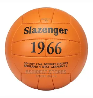 Slazenger 1966 World Cup Final Leather 25 Panel Football