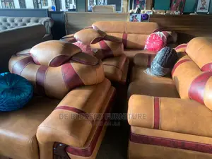 Executive Leather Sofa