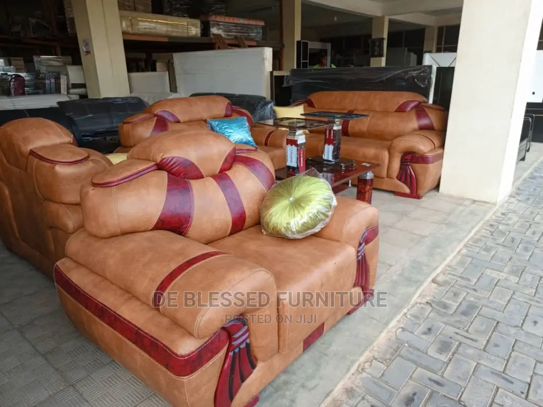 Executive Leather Sofa