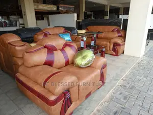 Executive Leather Sofa