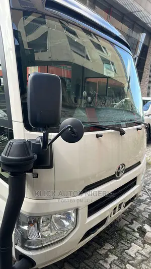 New Toyota Coaster 2025 White