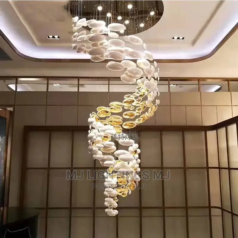 Luxury Art Chandelier Hotel Lobby Engineering Vila.