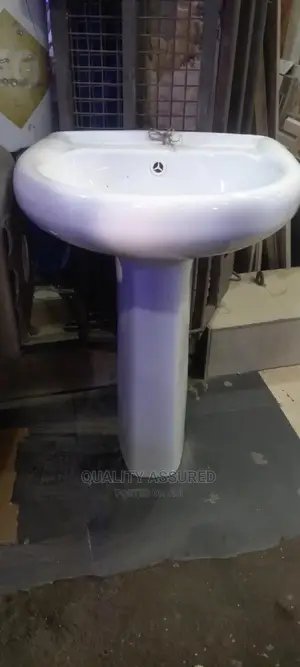 Single Basin And Pedastal