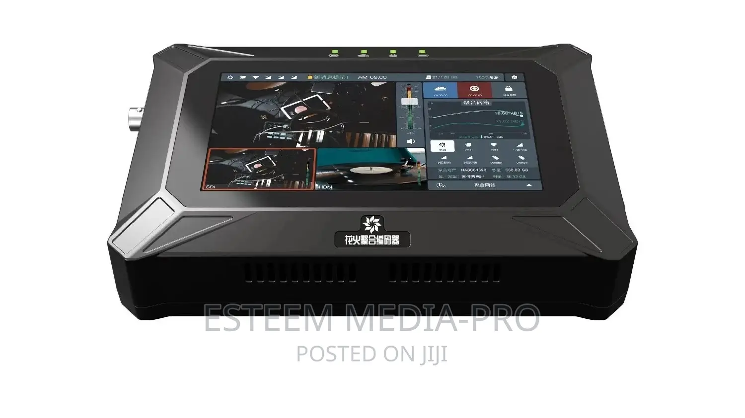 Multiple Network Dual Bonding Encoder Router for Live Video Streaming