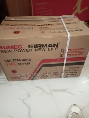 5.5 Kva Sumec Firman Key Start Generator - SPG3000E2