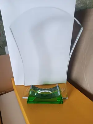 Glass Award Plaque B85