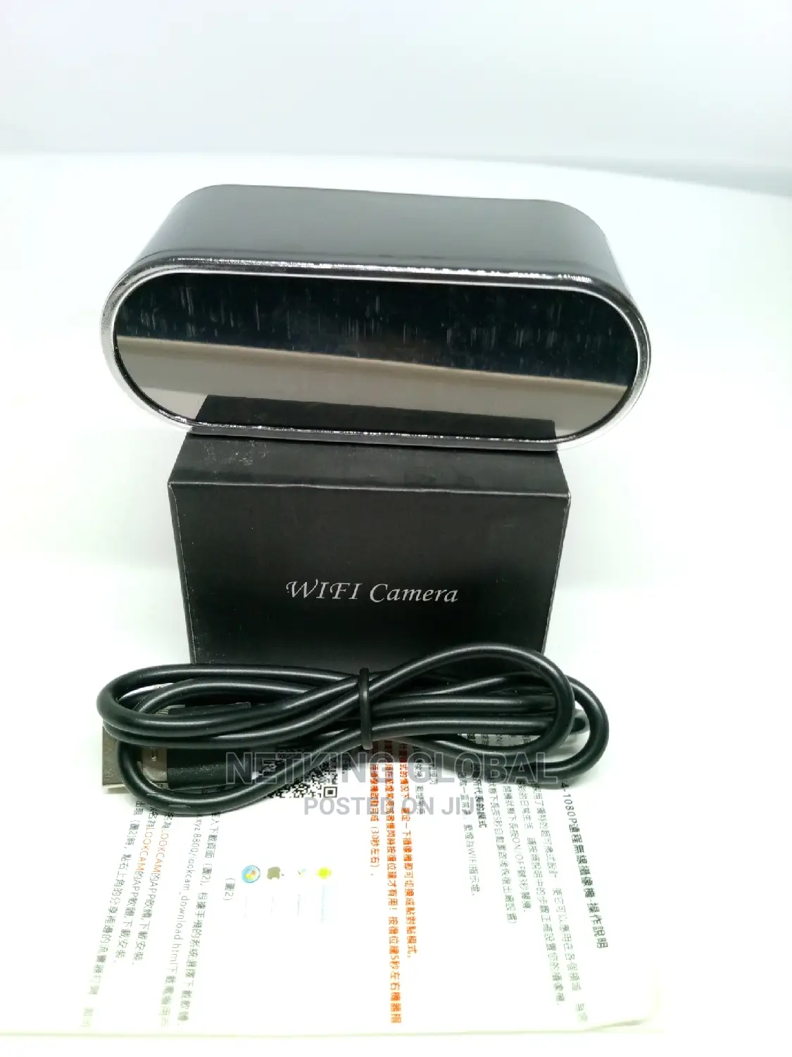 Hd Mini Wifi Camera Digital Clock