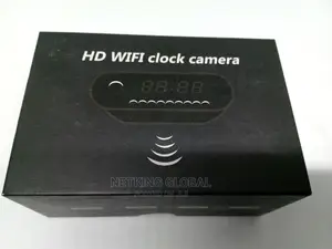 Hd Mini Wifi Camera Digital Clock