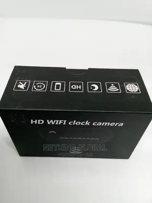 Hd Mini Wifi Camera Digital Clock