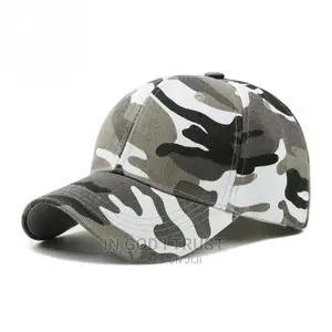 Camo Cap New Fashion Adjustable Unisex Army