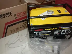 Single Phase Engine Sumec Firman Spg3000e2 5.5kva Generator
