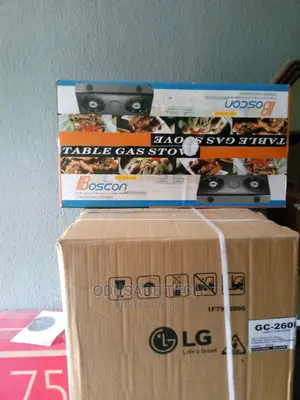 Super 2 Burner Stainless Gas Stove (Boscon)