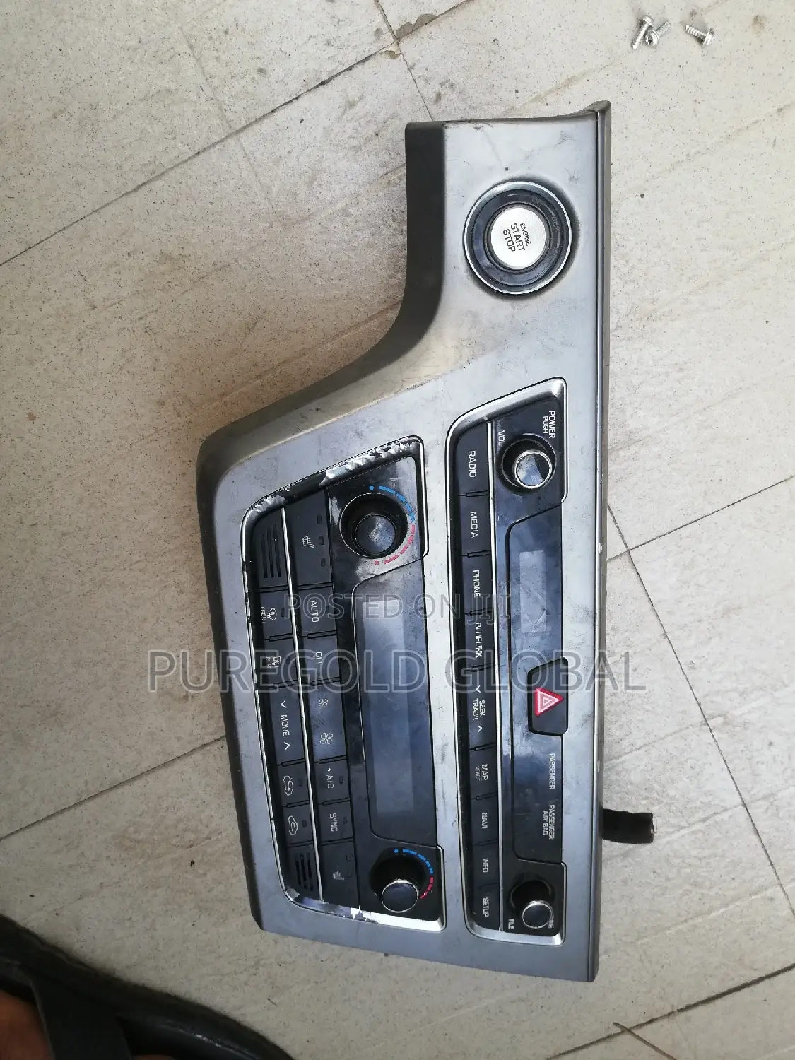Sonata 2017 2018 and 2019 Model Ac Control Panel