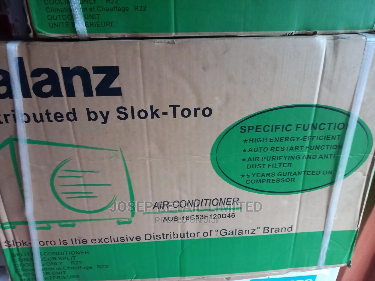 2022 Smart New 2.5HP Galanz Split Ac Low Energy With Remote