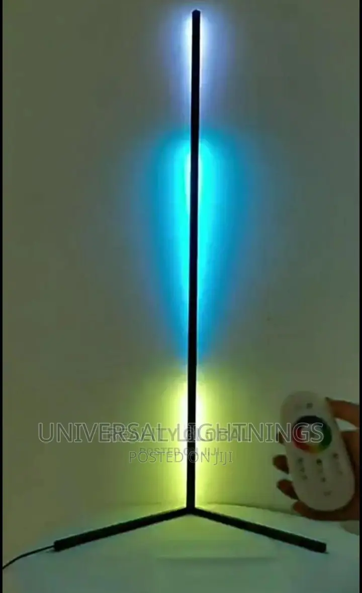Floor Corner Light With Multiple Colors