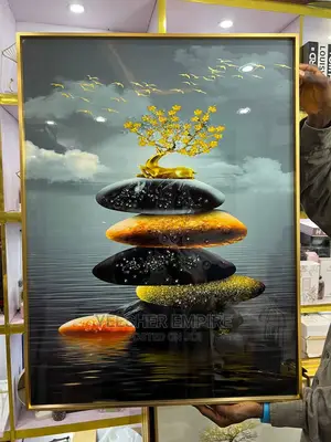 Luxury Crystal Stoned Acrylic Wall Frames