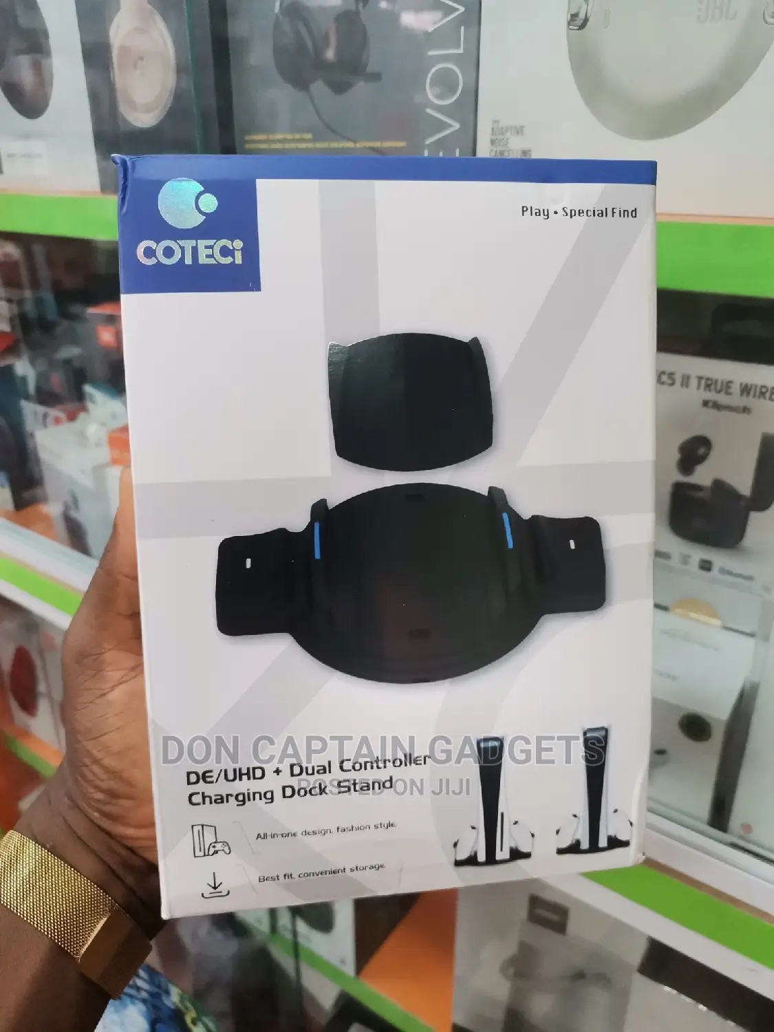 Ps5 Dual Controller Charging Dock Stand