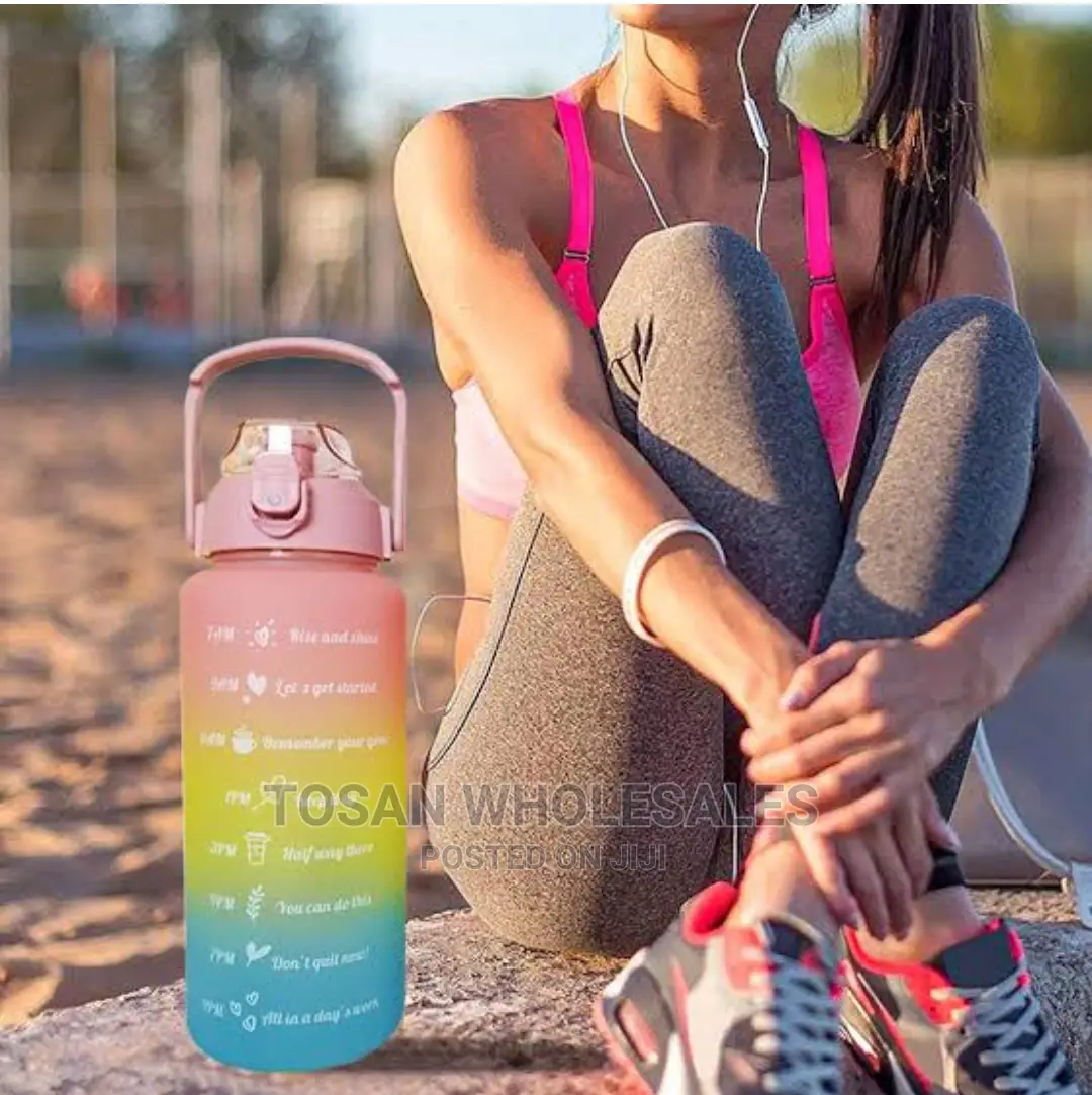 3pcs Motivational Drinking Bottle