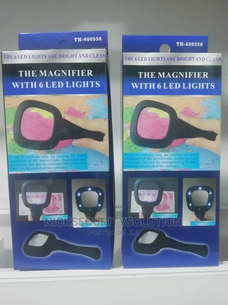 Magnifier With 6 LED Lights