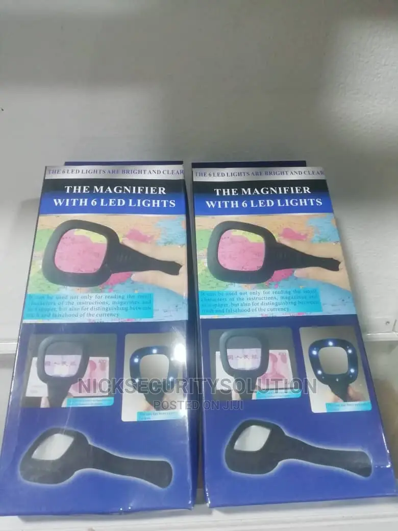 Magnifier With 6 LED Lights