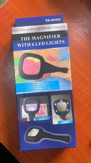 Magnifier With 6 LED Lights